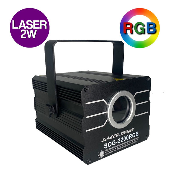 Projetor Holografico Laser Show Rgb 2w 3d 2d Dmx Dj | Shopee Brasil