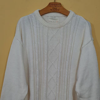 MALHA SUÉTER TRICÔ TRICOT ALGODÃO BENETTON VINTAGE ANOS 80