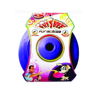Brinquedo Frisbee Pet para Cachorro de Borracha Maciça Furacão - Cores Sortidas