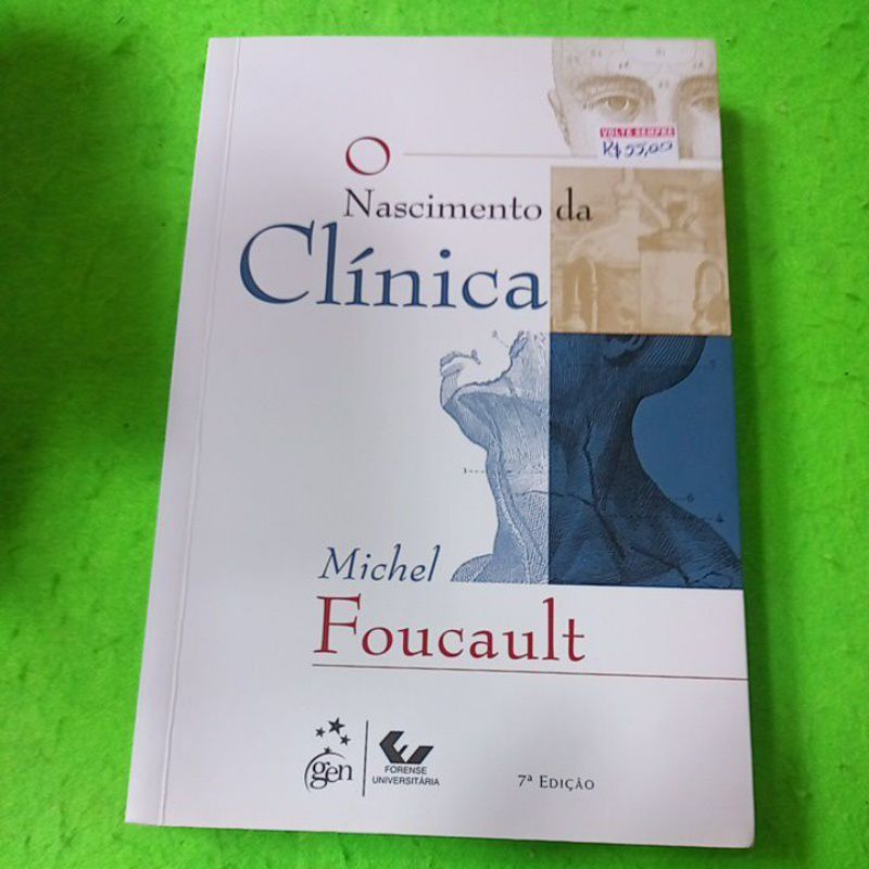 O nascimento da Clínica ; Michel Foucault | Shopee Brasil