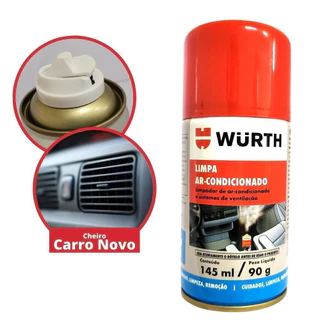 Limpa Ar Higieniza W Max Condicionado Carro Novo Lavanda em Spray Wurth Aromatizante Cheirinho