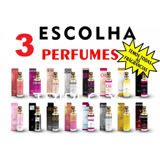 Kit 3 Perfumes Amakha Paris 15ml cada Original