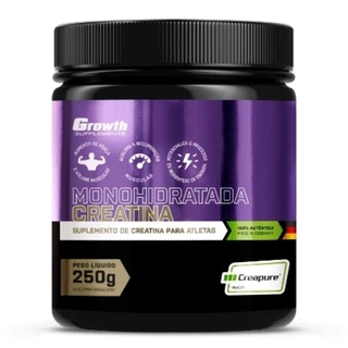 Creatina Pura Growth Monohidratada (250G) CREAPURE Growth Suplements Suplementos