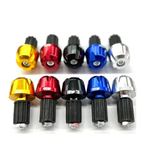 KIT 2 Peso Guidão Universal Para Moto Cromado Guidão Alumínio Resistente