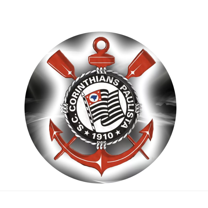 Painel Redondo Sublimado Corinthians Em Tecido - 1,5x1,5m | Shopee Brasil