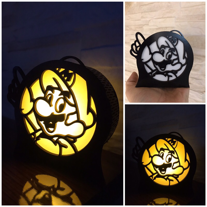 Luminária Geek de mesa Super Mario Bros