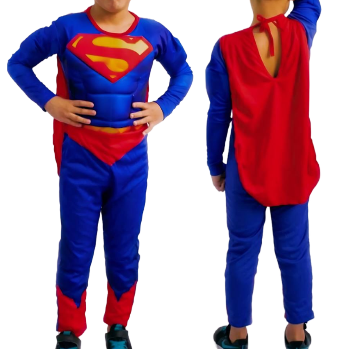 Fantasia Infantil Super Homem (superman) com Enchimento Longa - Envio ...