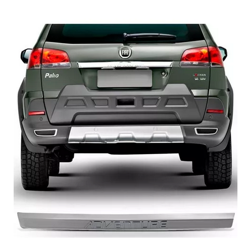 FRISO MOLDURA PORTA MALA CROMADO PALIO WEEKEND ADVENTURE ORIGINAL FIAT ...