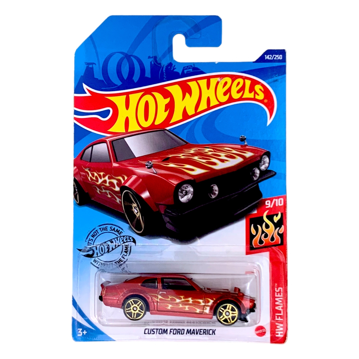 Miniatura Carro Hot Wheels Custom Ford Maverick HW FLAMES Shopee Brasil