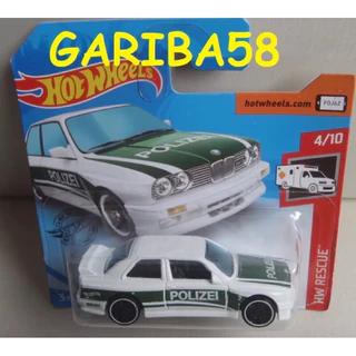 HOT WHEELS ´92 BMW M3 2020 POLIZEI RESCUE SERIES GARIBA58
