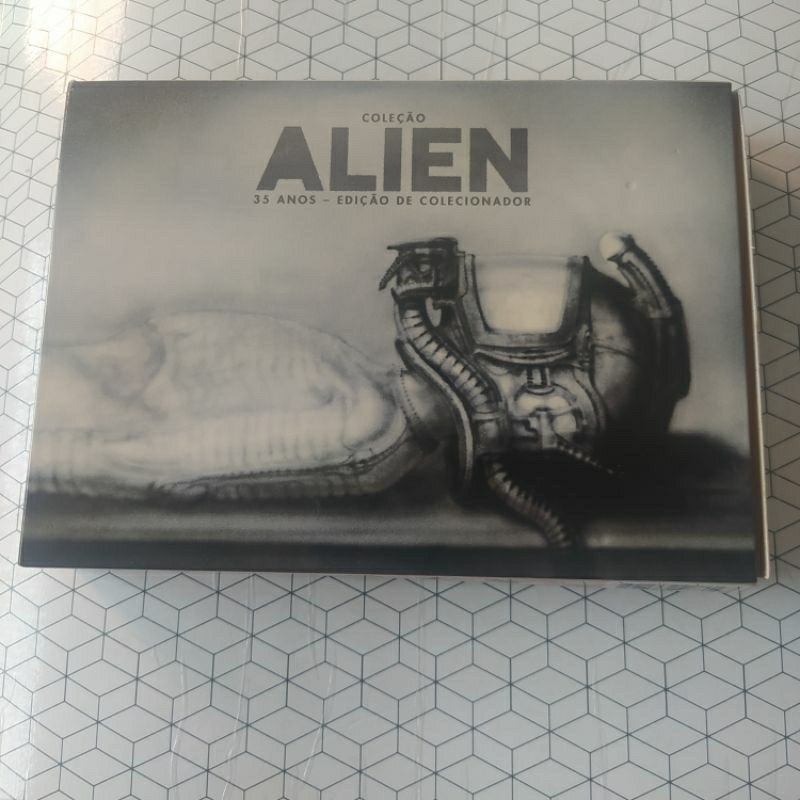 Box original Bluray Coleção Alien 35 anos - Edição de colecionador