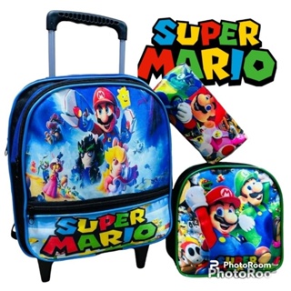 Lancheira Térmica Infantil Escolar Super Mario - LA39433MO