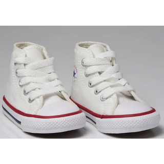 All star branco cano best sale alto infantil