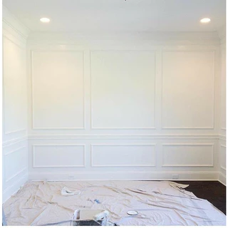 Kit 10 Metros Moldura Isopor Boiserie Roda Meio