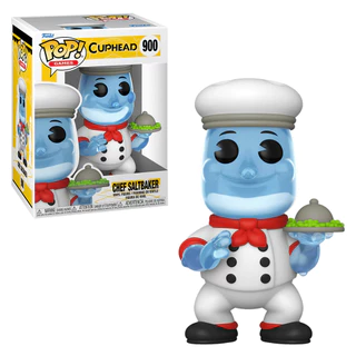 FUNKO POP GAMES CUPHEAD - CHEF SALTBAKER 900 NOVO ORIGINAL