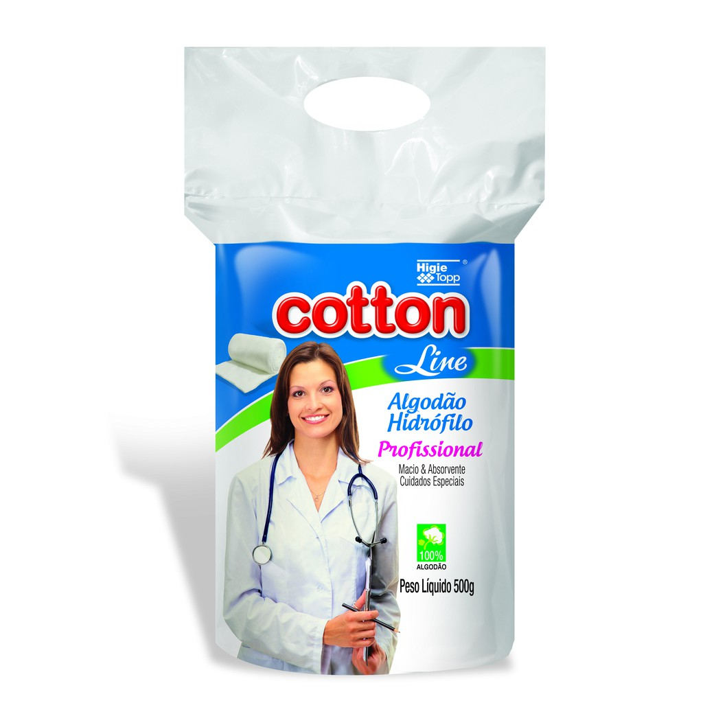 Algodão Hidrofilo Cotton Line 50g