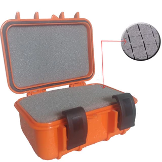 Mala Hard Case Laranja para Uso Geral Modelo MP-008 UG Patola Com espuma