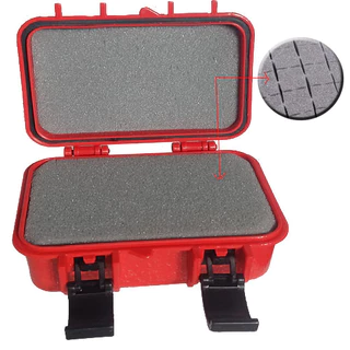 Mala Hard Case VErmelho para Uso Geral Modelo MP-008 UG Patola com espuma