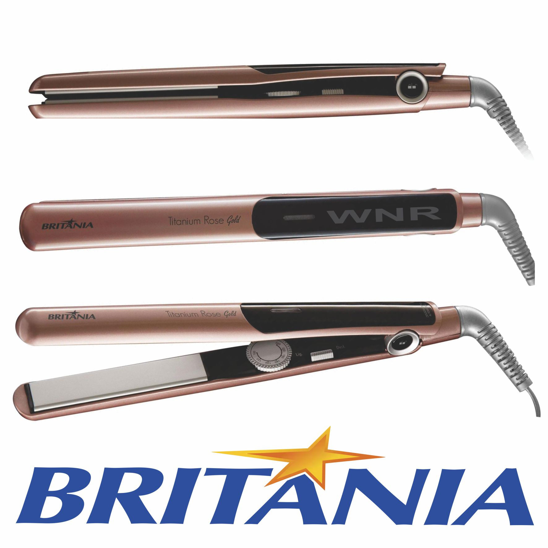Chapinha Prancha Britania Titanium bivolt | Shopee Brasil