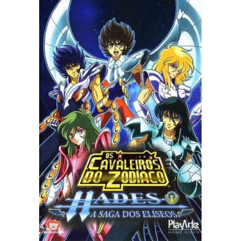 Anime Cavaleiros do zodiaco em Blu Ray 1080p Full HD