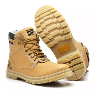 Bota Masculina Coturno Caterpillar Conforto e Qualidade.