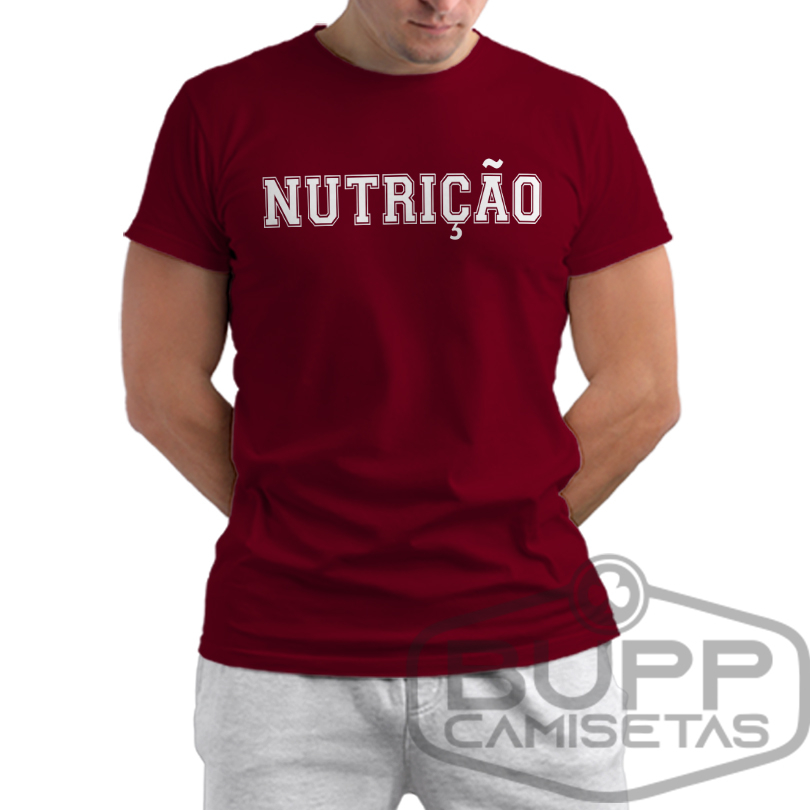 Camiseta Nutrição Camisa Nutricionista Profissão 100% Algodão Várias Cores Pronta Entrega