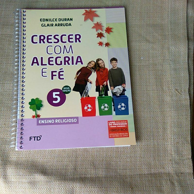 Livro de ensino Religioso 5 ano ensino fundamental menor exemplar do ...