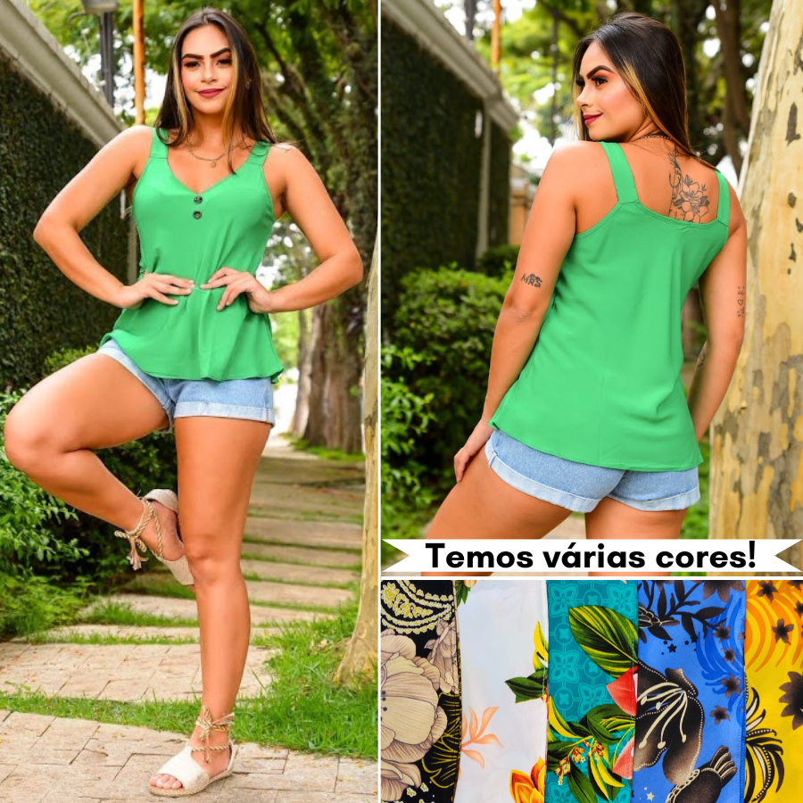 Modelo de blusas para o sale verão