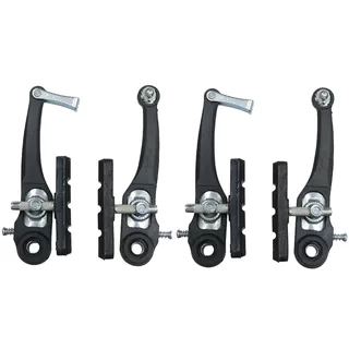 Par De Freio V-brake Para Bike Nylon Com Sapata De Freio Mtb