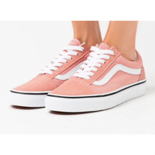 Vans rosa hotsell e branco