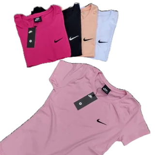 Camiseta 100 % Algodão Feminina