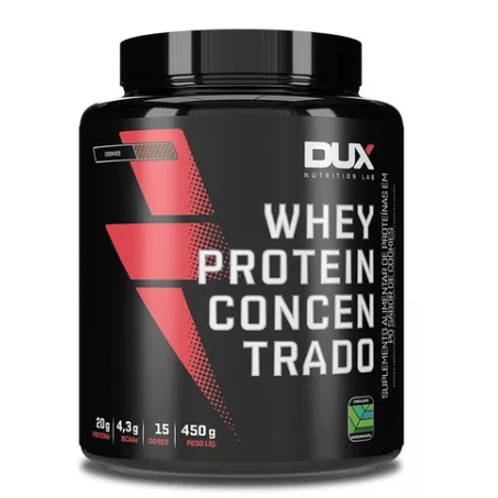Whey Protein Concentrado (450g) – Dux Nutrition Cookies
