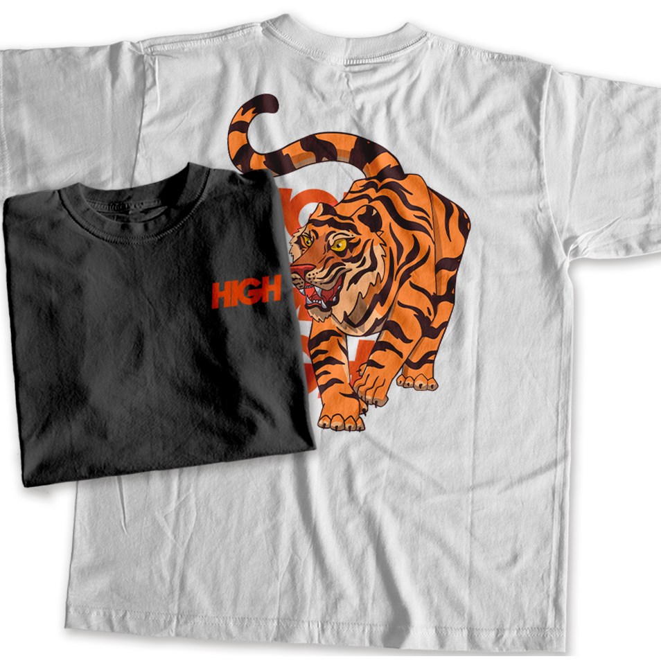 Camiseta Rock Survivor Eye of the Tiger