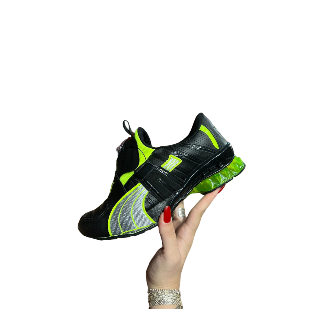 Puma disc clearance preto e verde