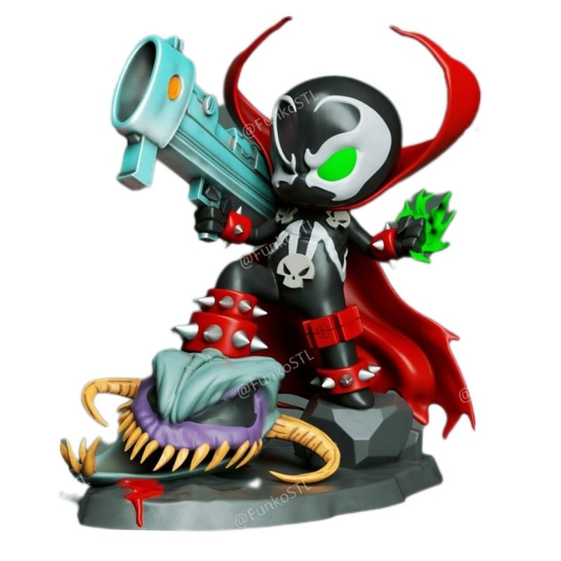 Spawn Chibi Nendoroid 11cm Figure Action | Shopee Brasil