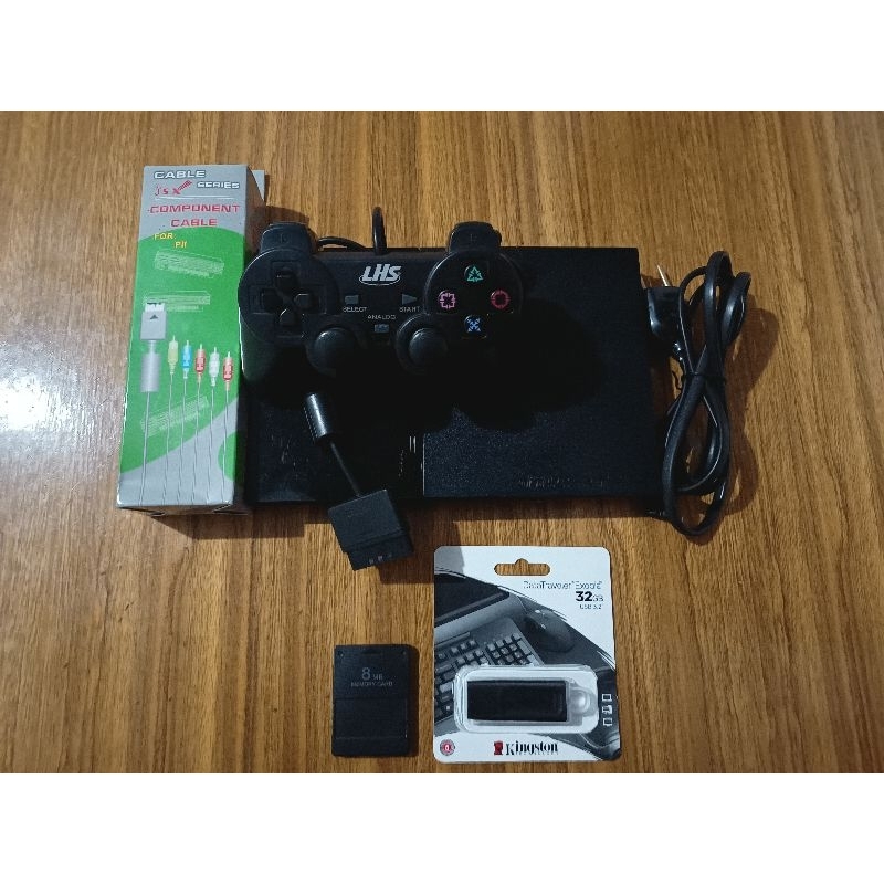 Playstation 2 Slim Bloqueado Via Opl Free Mcboot Shopee Brasil