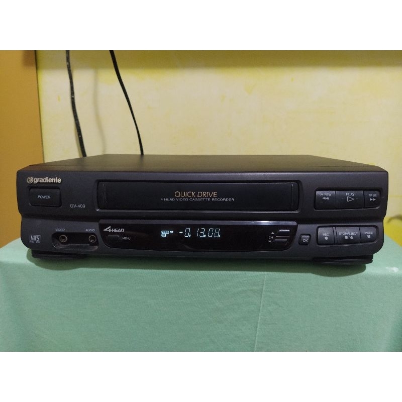 video cassete gradiente - FUNCIONANDO | Shopee Brasil