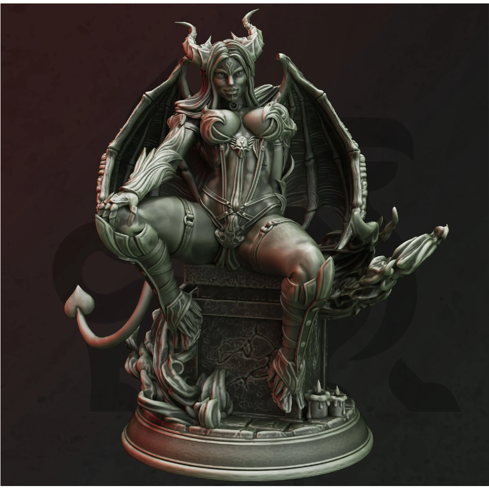 Miniatura para RPG Petrifying Succubus - Vehryn DM Stash