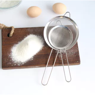Kit 3 Peneira Coador De Peneiras Aço Inoxidável Para Cozinha Peneira De Cozinha