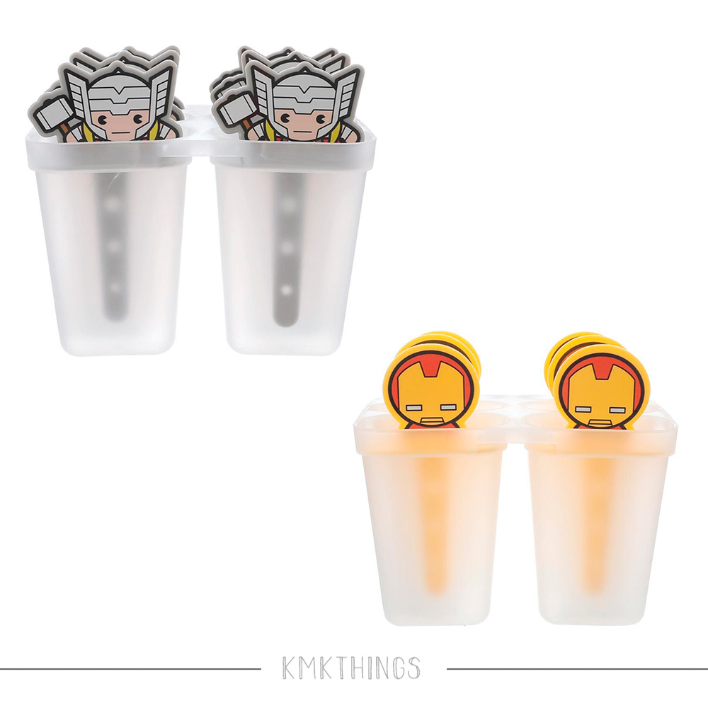 Molde de picolé - Popsicle mold - Marvel - MINISO | Shopee Brasil