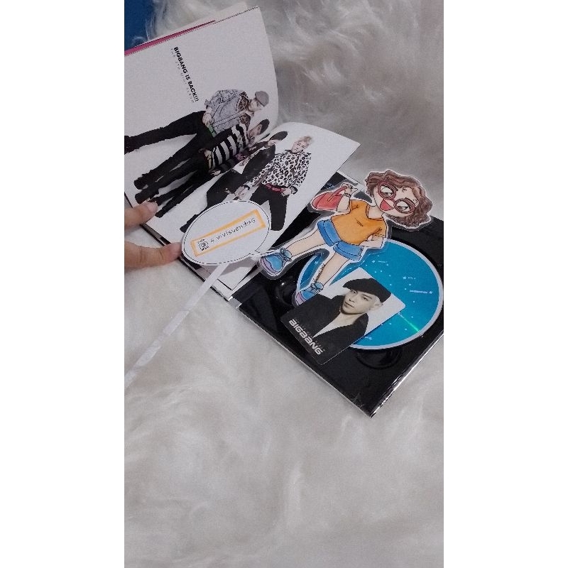BIGBANG 4th MINI ALBUM TONIGHT KPOP PHOTOCARD T.O.P INCLUSO
