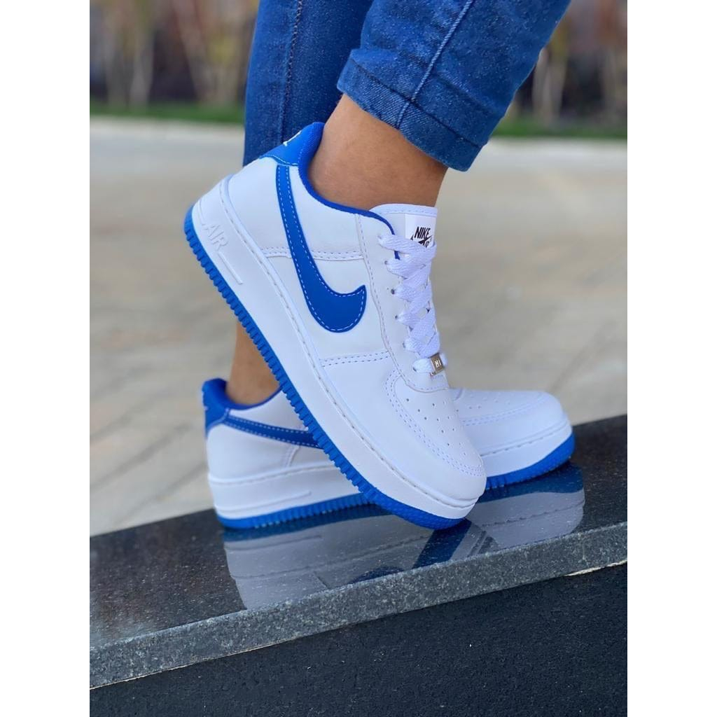 TENIS NIKE AIR FORCE SOLA BICOLOR SUPER CONFORTAVEL
