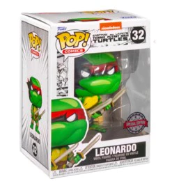 FUNKO POP TURTLES NINJA 1984 LEONARDO *EX* 32 NOVO ORIGINAL em Oferta na Shopee