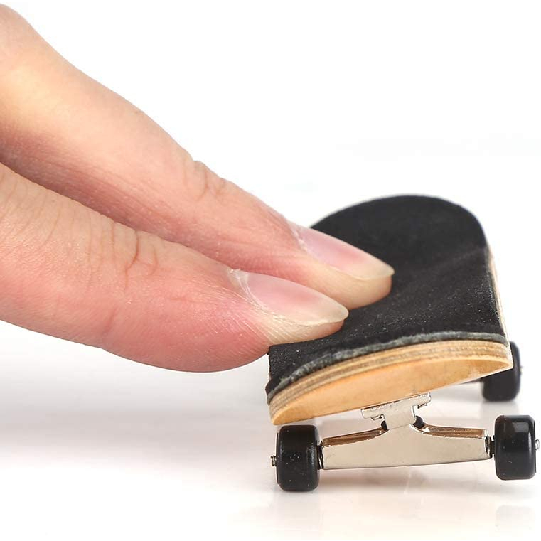 Skate de Dedo Profissional Barato Mini Skate Fingerboard de Madeira com ...