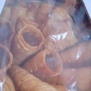 Canudo frito de Doce de Leite - caixa com 50 und
