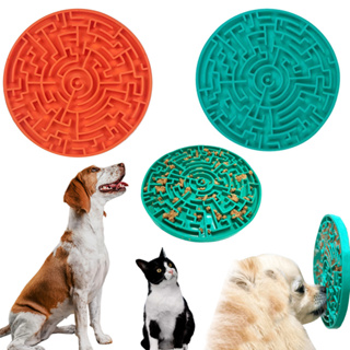 Tapete de Lamber para Cães e Gatos Comedouro Lento Labirinto Interativo Pet games