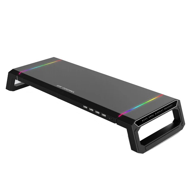 Base Suporte Mesa P/ Elevar Monitor 10 Modo Rgb + 4 USB