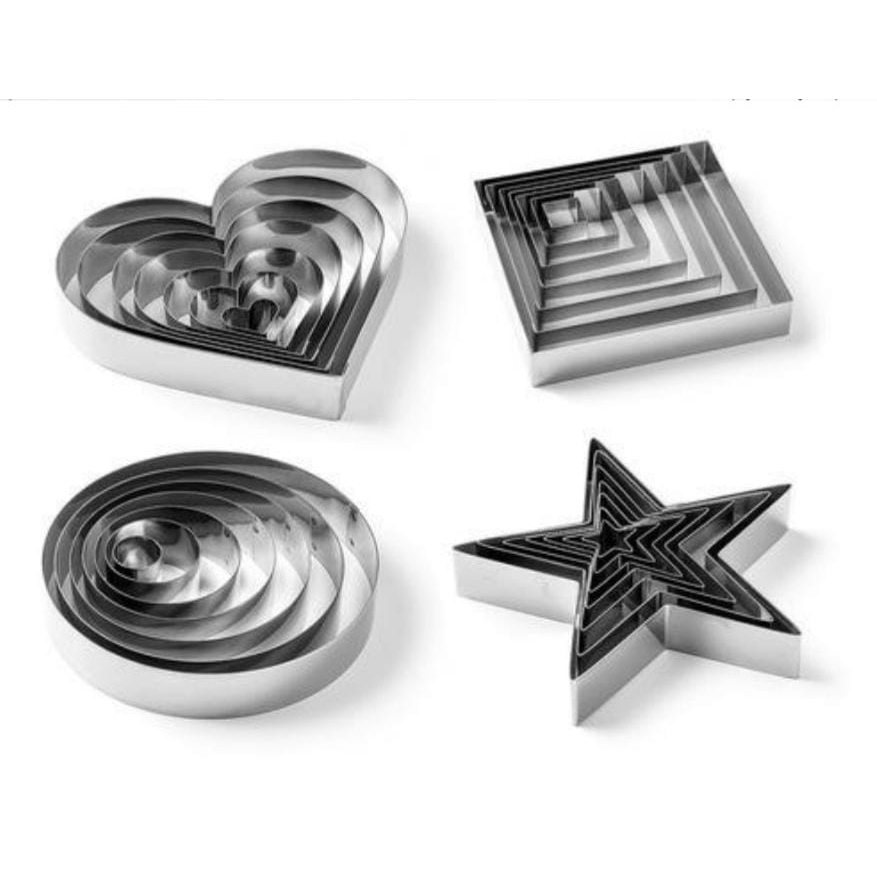 Kit Cortadores Pasta Americana Biscoitos Com 28 Peças 4 Formas Shopee