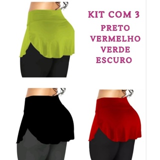 Cheia de Charme Modas - Top + Hot Pant R$49,90 Saia metalizada