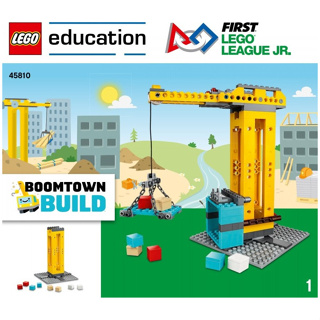 Lego Education 45810 Conjunto Inspire Boomtown Build Produto Original e Novo